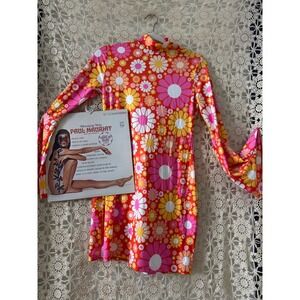 Peace, Love &‎ Flower Power Mini Dress Sz S